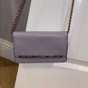 Henri bendel perywinckle purse